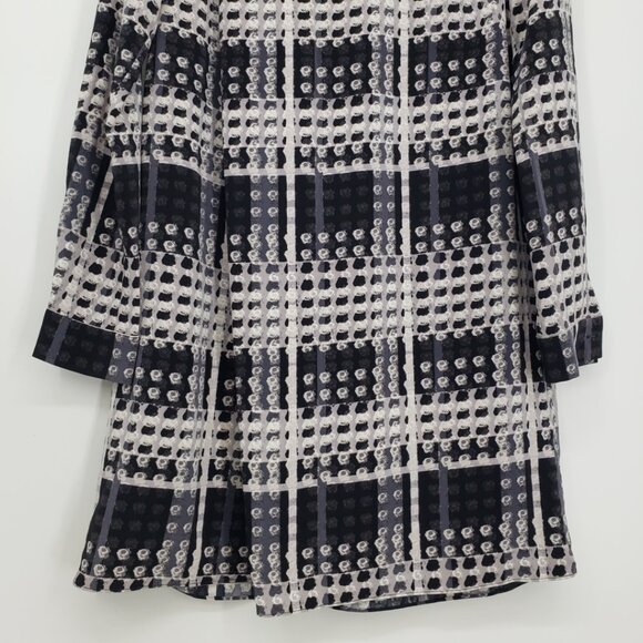 Thakoon Black and White Long Sleeve Dress - Picture 6 of 11